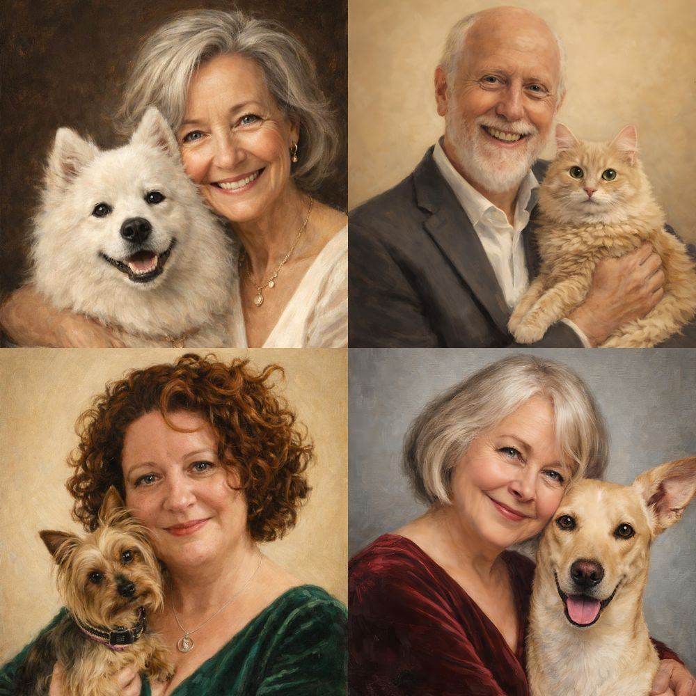 Instant Download - Oil Portrait
